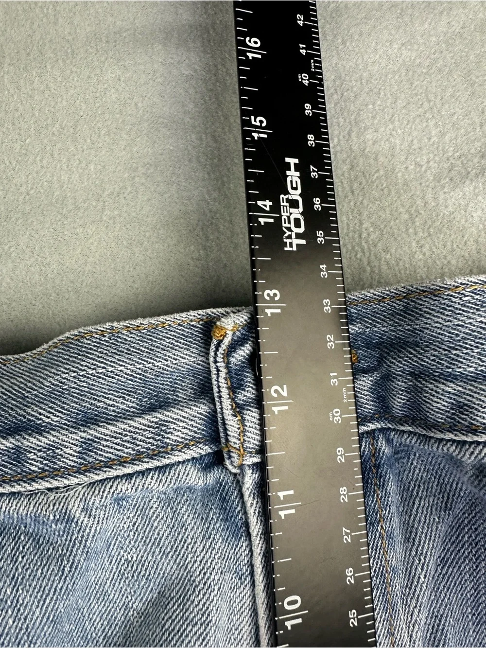 Levi’s 505 Regular Fit Men’s Jeans 42x30 Light Wash Blue